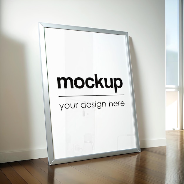 Framed Poster Mockup Template Artwork Showcase