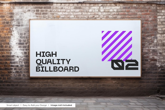 PSD free billboard mockup download