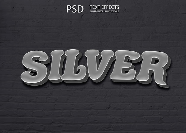 Free editable PSD bolt light text effect 3D