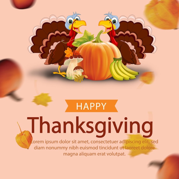 Free Happy Thanksgiving Day Design