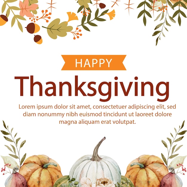 Free Happy Thanksgiving Day Design