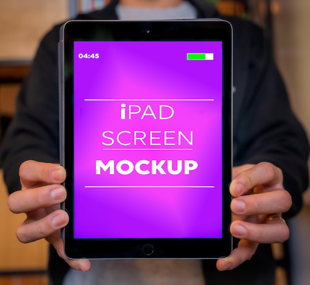 Free I pad Screen Modkup