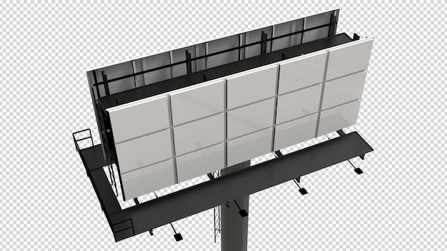 Free PSD Billboard on transparent background