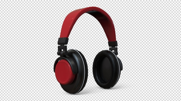 Free PSD Headphone on transparent background