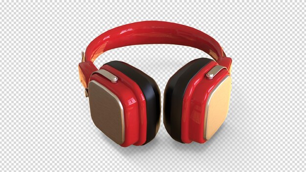 Free PSD Headphone on transparent background