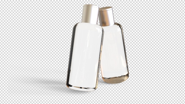 Free PSD perfume on transparent Background