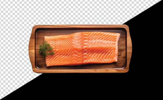 Free salmon fish with png and psd background