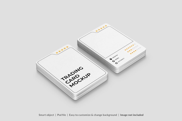 Free Trading Card Mockup