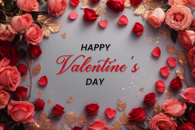 Free vector realistic valentine's day background