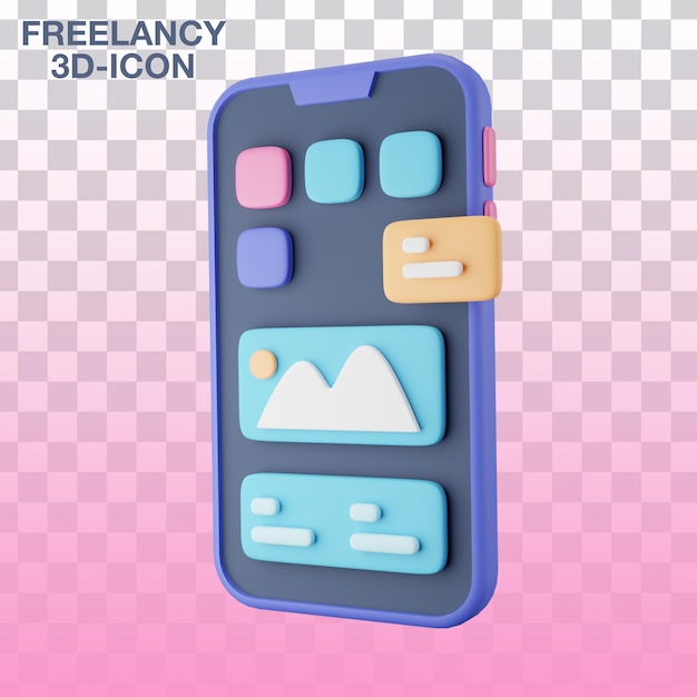 FreeLancy 3D-Icon iPhone