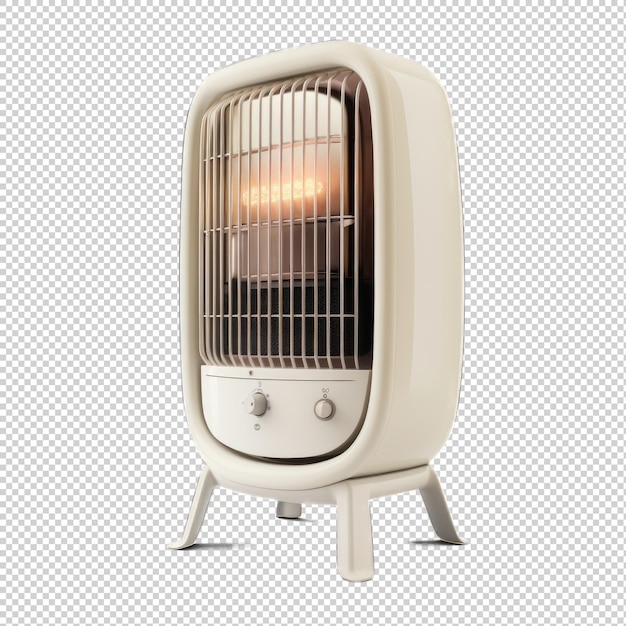 Freestanding room heater isolated on transparent background Generative AI