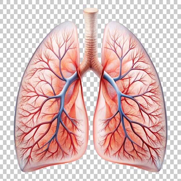 PSD fresh human lungs