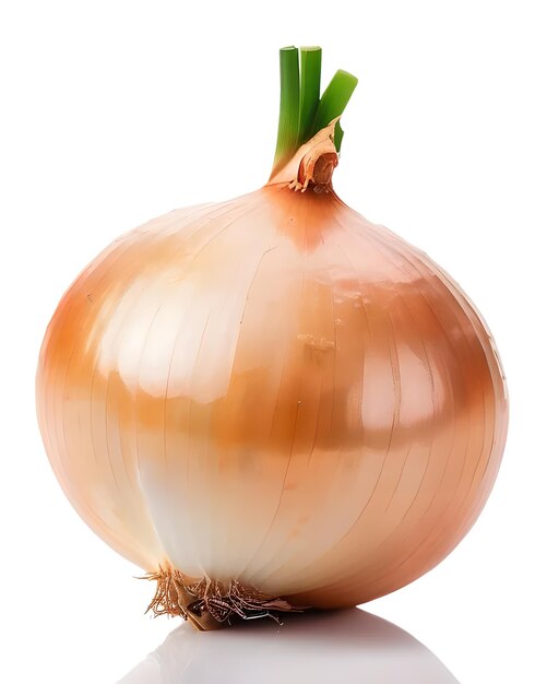 PSD fresh onion isolated on transparent background