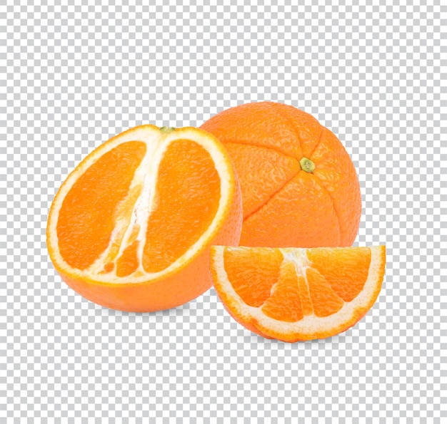 Fresh orange isolated Premium PSD