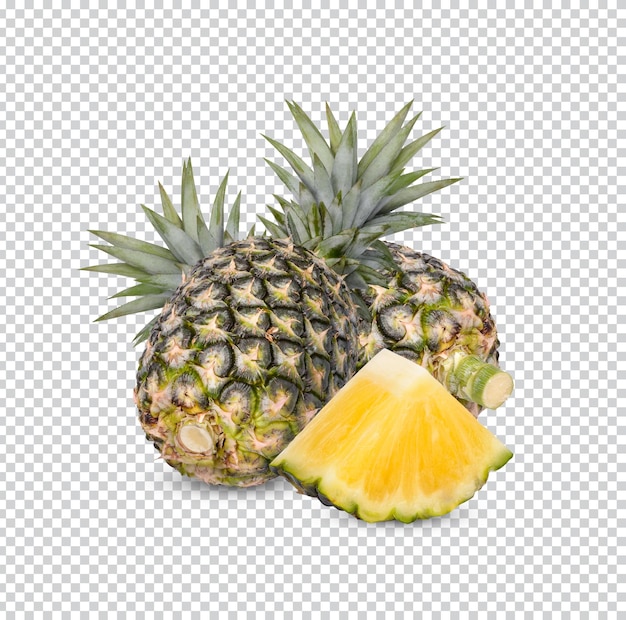 Fresh pineapple isolated Premium PSD