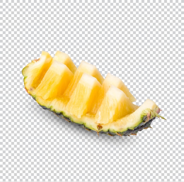 Fresh pineapple isolated Premium PSD