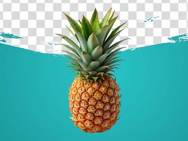 fresh pineapple isolated