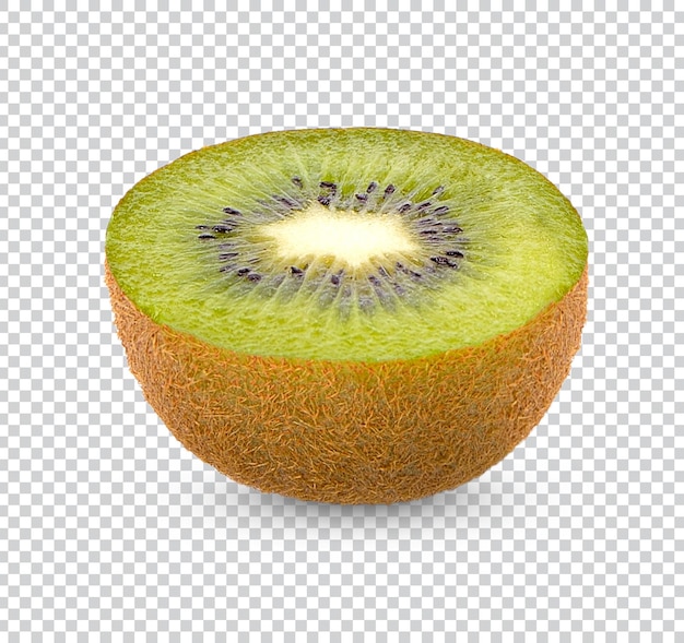 Fresh sliced kiwi fruit isolated Premium PSD