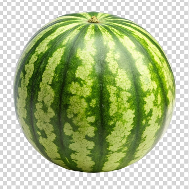 Fresh watermelon Isolated on transparent background