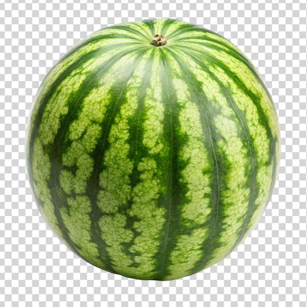 Fresh watermelon Isolated on transparent background