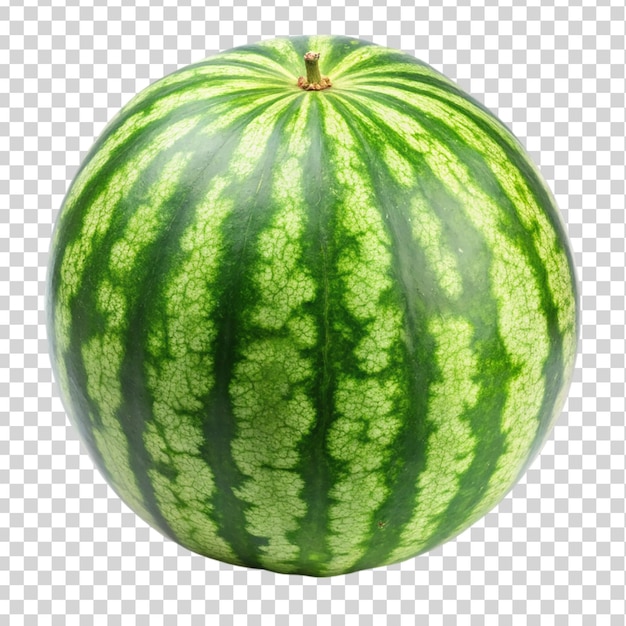 Fresh watermelon Isolated on transparent background