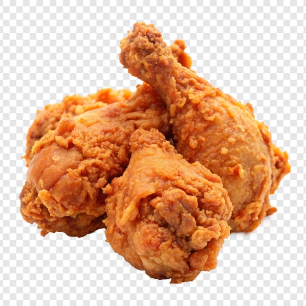 Fried chicken isolated on transparent background Png fried chicken psd