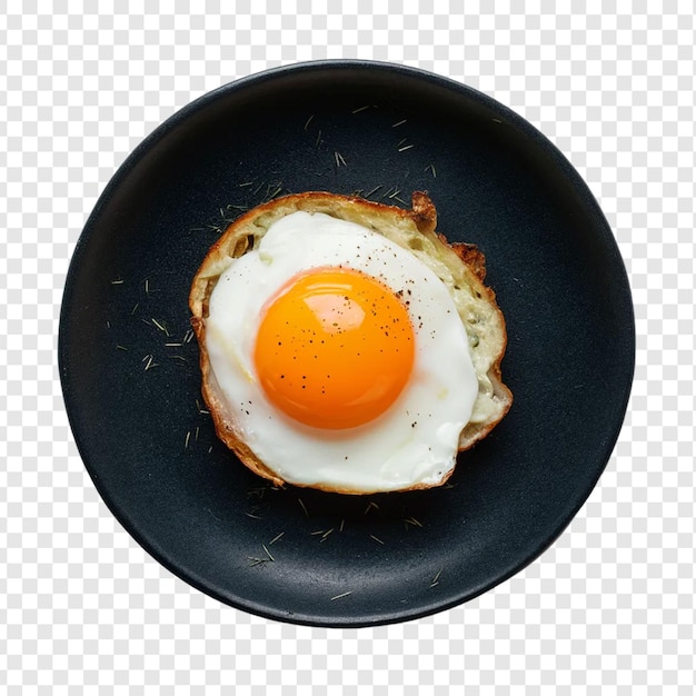 Fried egg on transparency background PSD