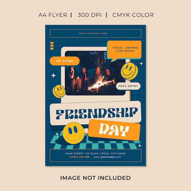 Friendship Day Flyer