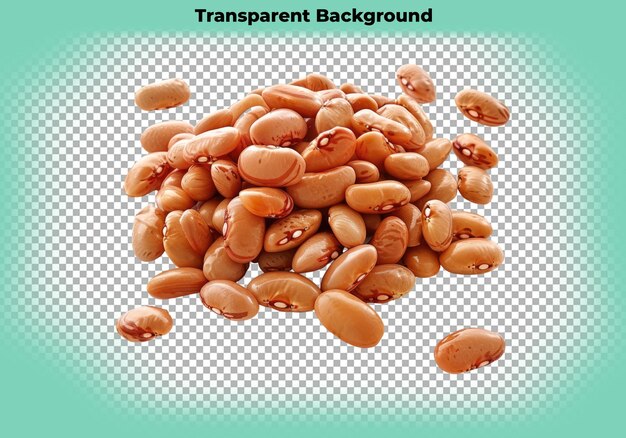 Frijoles charros isolated on transparent background