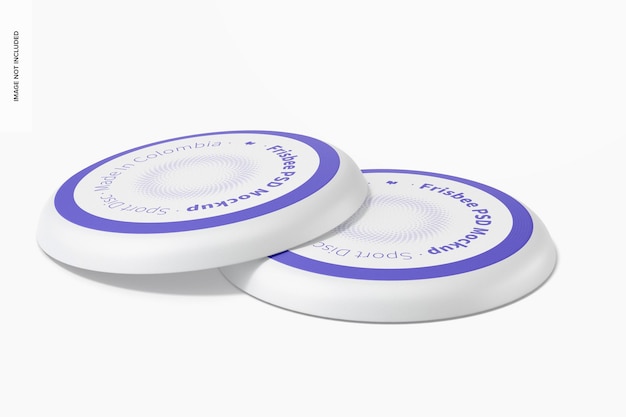 Frisbees Mockup View