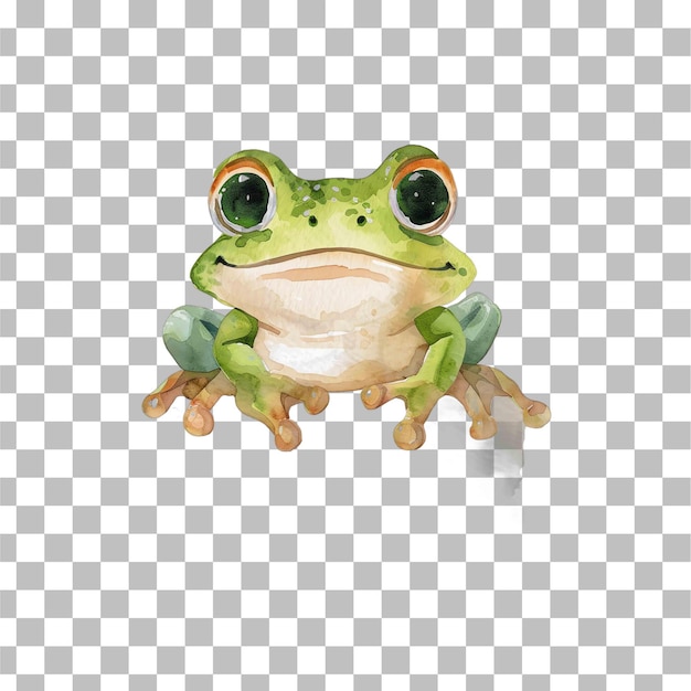 Frog cute animal for nursery