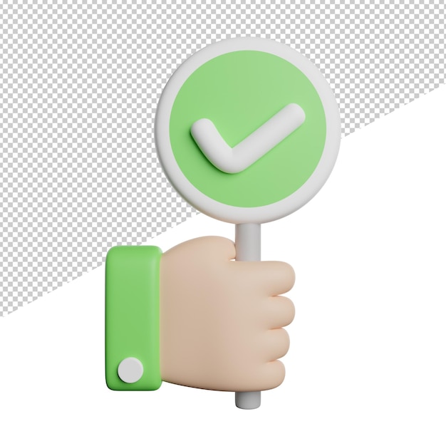 PSD front view 3d rendering icon illustration on transparent background