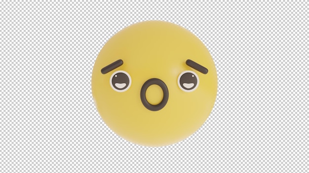 front view amazed 1 emoji png