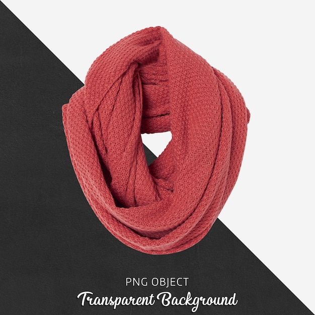 PSD front view of scarf mockup