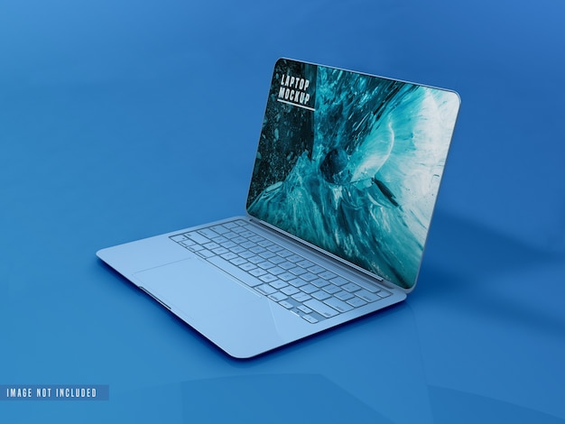 Full Screen Laptop Mockup Design