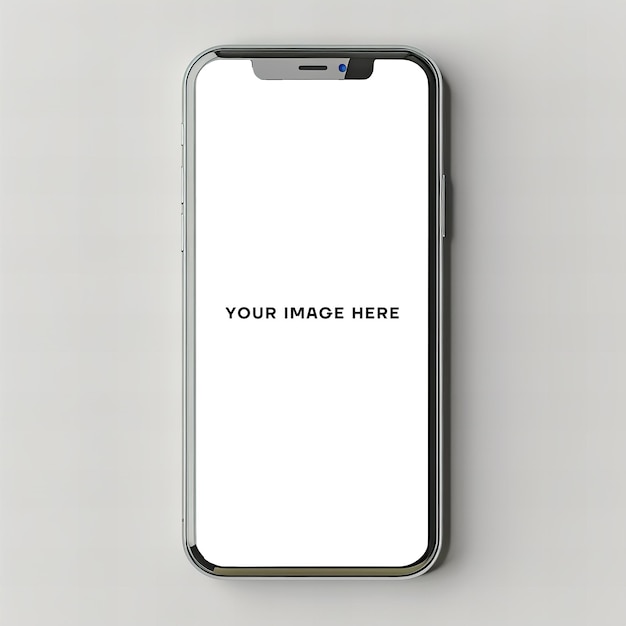 PSD full screen smartphone mockup psd