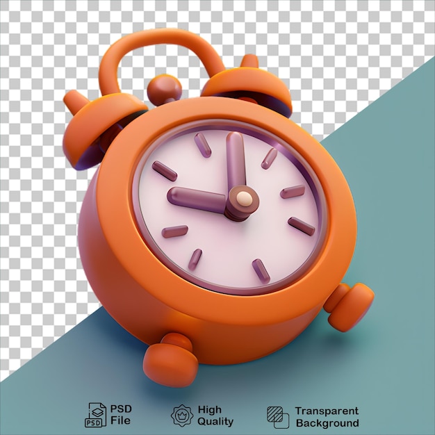 Fun 3D Cartoon Alarm Clock Design