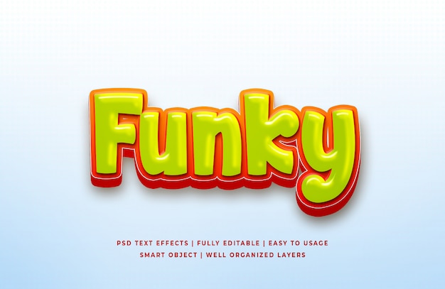 Funky 3d Text Effect