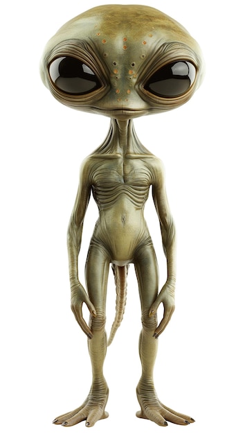 PSD funny alien