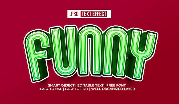 Funny Text Style Effect