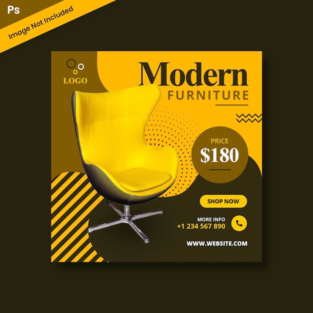 Furniture Sale Social Media Template