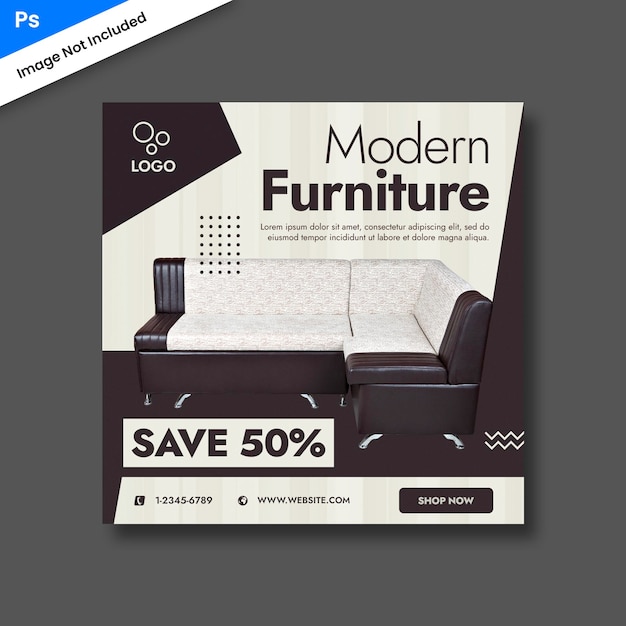 Furniture Sale Social Media Template