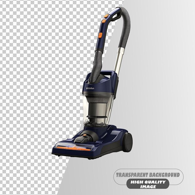 Futuristic Vaccum Cleaner Isolated on Transparent Background PSD File