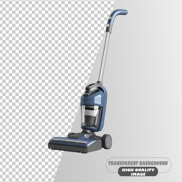 Futuristic Vaccum Cleaner Isolated on Transparent Background PSD File