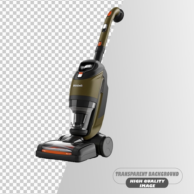 PSD futuristic vaccum cleaner isolated on transparent background psd file