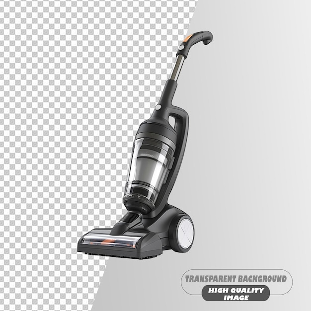 Futuristic Vaccum Cleaner Isolated on Transparent Background PSD File