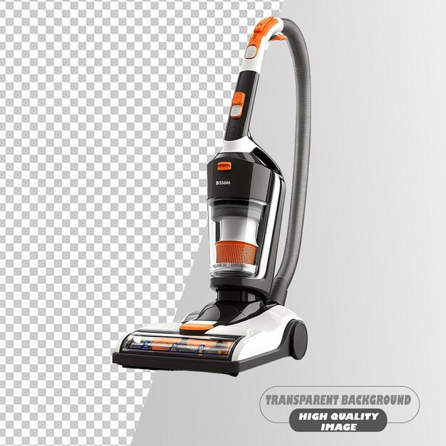 PSD futuristic vaccum cleaner isolated on transparent background psd file