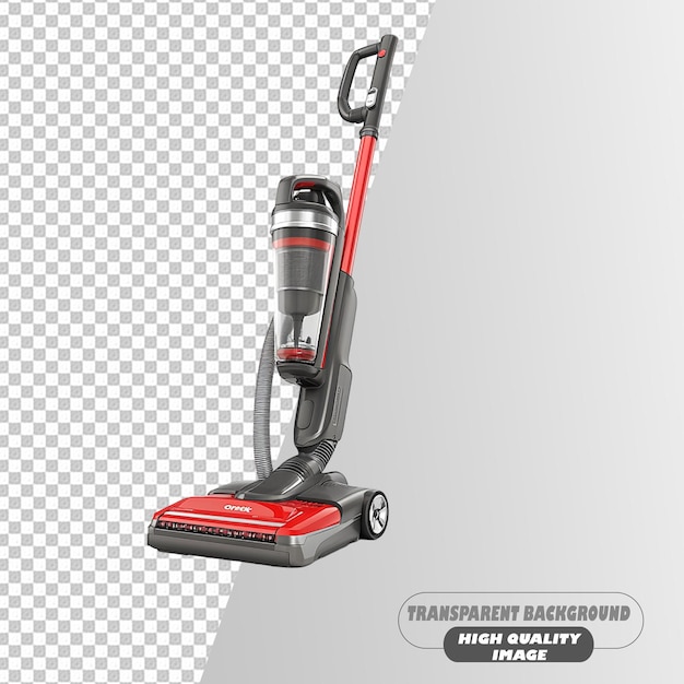 PSD futuristic vaccum cleaner isolated on transparent background psd file