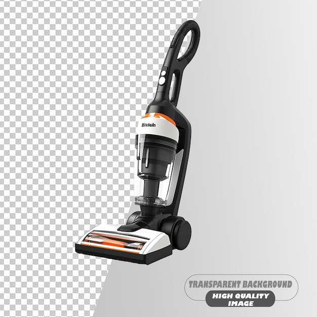 Futuristic Vaccum Cleaner Isolated on Transparent Background PSD File