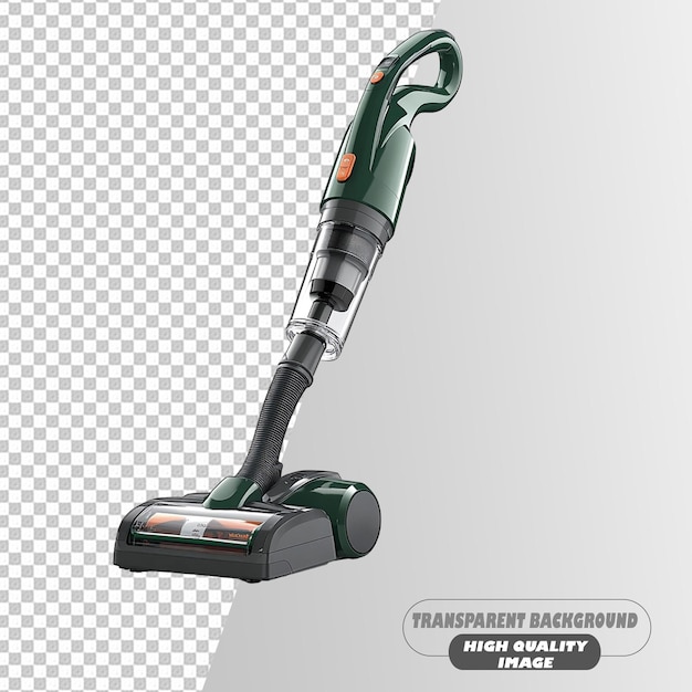 Futuristic Vaccum Cleaner Isolated on Transparent Background PSD File